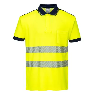 T180 - Tricou Polo PW3 HiVis Vision / Portwest / Tricouri, bluze, cămăși
