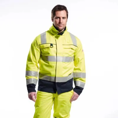 FR61 - Jachetă HiViS Multi-Norm / Portwest / Îmbrăcăminte antistatică și ignifugă