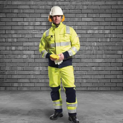 FR61 - Jachetă HiViS Multi-Norm / Portwest / Îmbrăcăminte antistatică și ignifugă