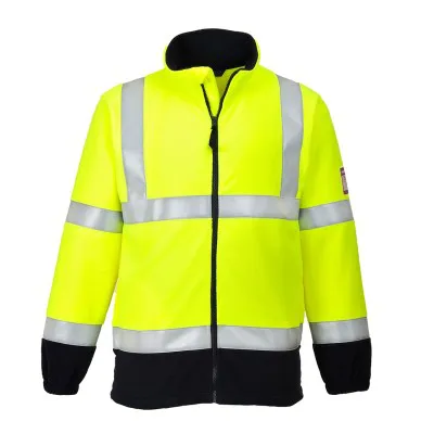 FR31 - Fleece HiVis ignifug și antistatic / Portwest / Îmbrăcăminte antistatică și ignifugă