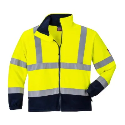 FR31 - Fleece HiVis ignifug și antistatic / Portwest / Îmbrăcăminte antistatică și ignifugă