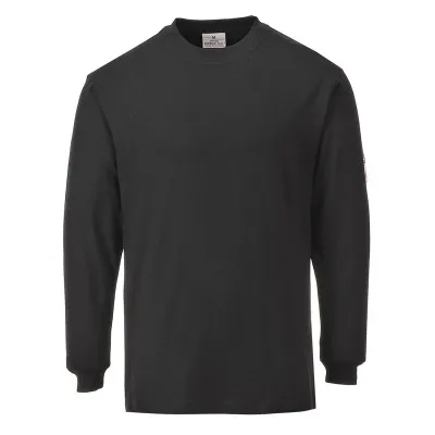 FR11 - Tricou cu mânecă lungă ignifug și antistatic / Portwest / Îmbrăcăminte antistatică și ignifugă