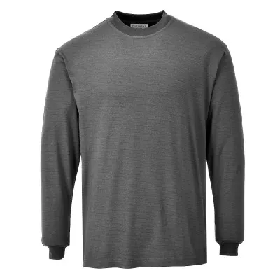 FR11 - Tricou cu mânecă lungă ignifug și antistatic / Portwest / Îmbrăcăminte antistatică și ignifugă