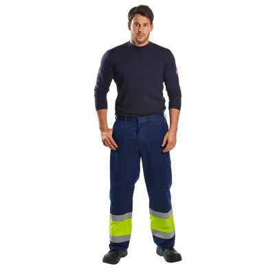 FR11 - Tricou cu mânecă lungă ignifug și antistatic / Portwest / Îmbrăcăminte antistatică și ignifugă