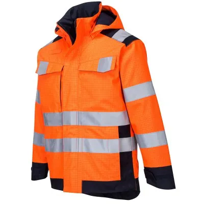 MV70 - Jachetă Modaflame Rain Multi Norm Arc / Portwest / Îmbrăcăminte antistatică și ignifugă