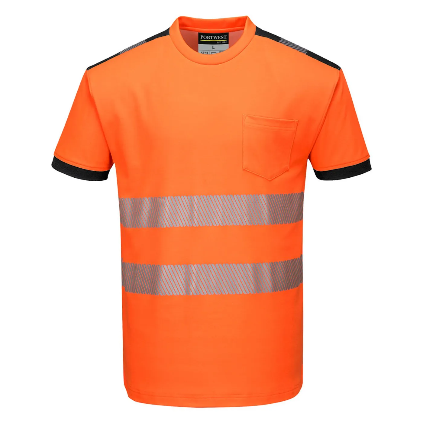 T181 - Tricou PW3 HiVis S/S / Portwest / Tricouri, bluze, cămăși