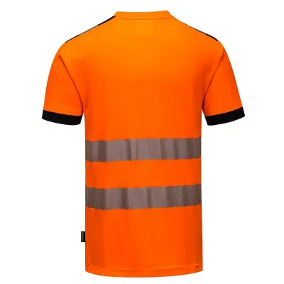 T181 - Tricou PW3 HiVis S/S / Portwest / Tricouri, bluze, cămăși