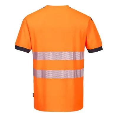 T181 - Tricou PW3 HiVis S/S / Portwest / Tricouri, bluze, cămăși