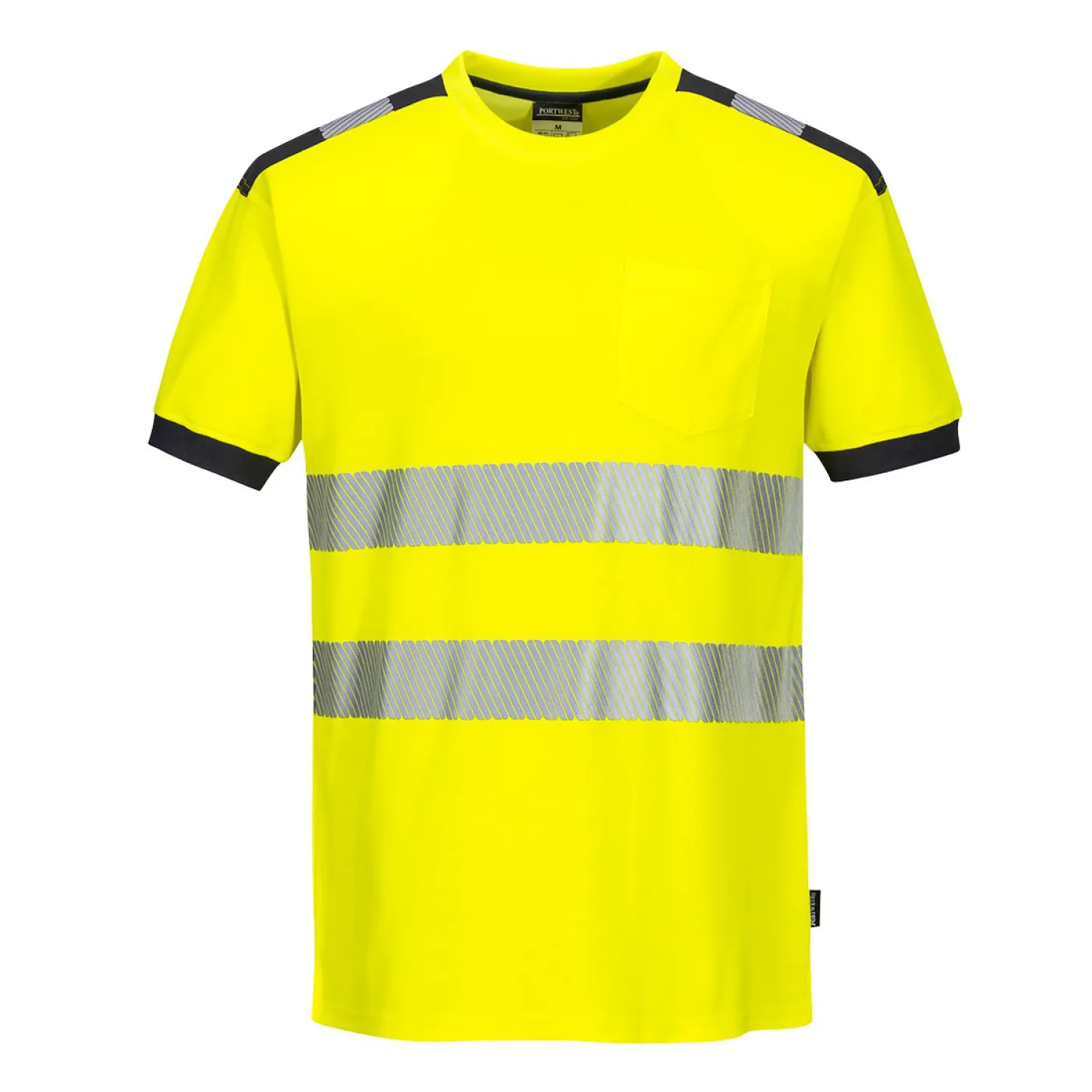T181 - Tricou PW3 HiVis S/S / Portwest / Tricouri, bluze, cămăși