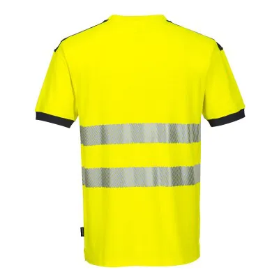 T181 - Tricou PW3 HiVis S/S / Portwest / Tricouri, bluze, cămăși
