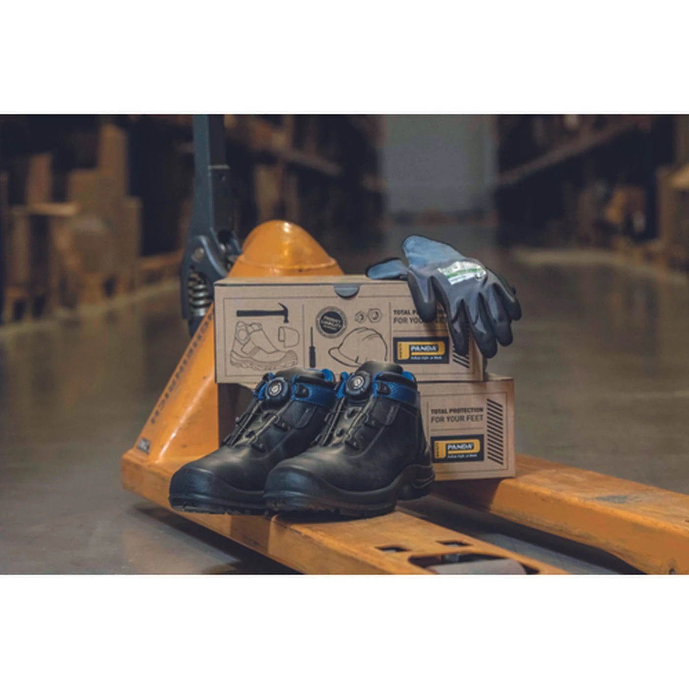 Bocanci de protecție HIJET QLS S3 SRC / Panda Safety / Încălțăminte de protecție S3