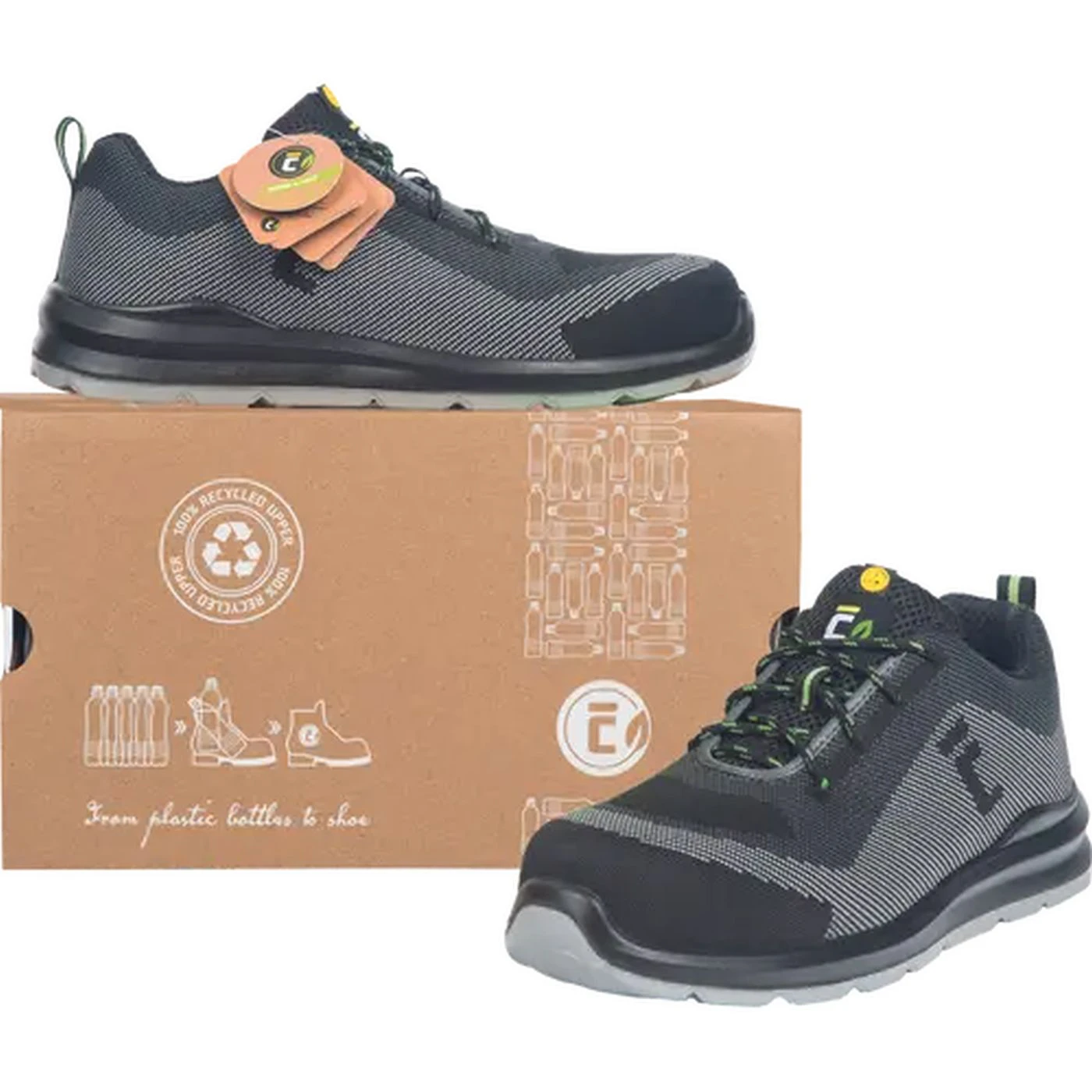 Pantofi de protecție ZURRUM ECO MF ESD S1PS SR / Cerva / Încălțăminte de protecție S1PS