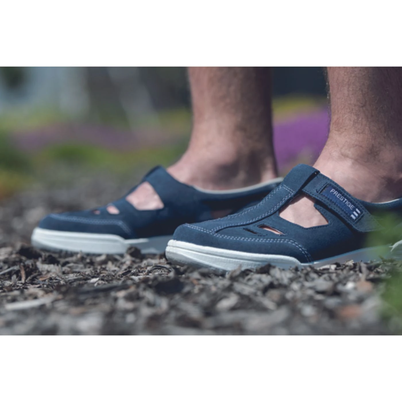 Sandale de lucru PRESTIGE SUEDE OB SRA / Cerva / Sandale de protecție, saboți de lucru, galoși din PVC