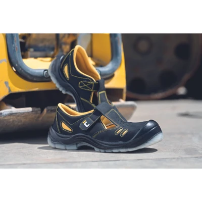 Sandale de protecție BK TPU MF S1P SRC / Cerva / Încălțăminte de protecție S1P