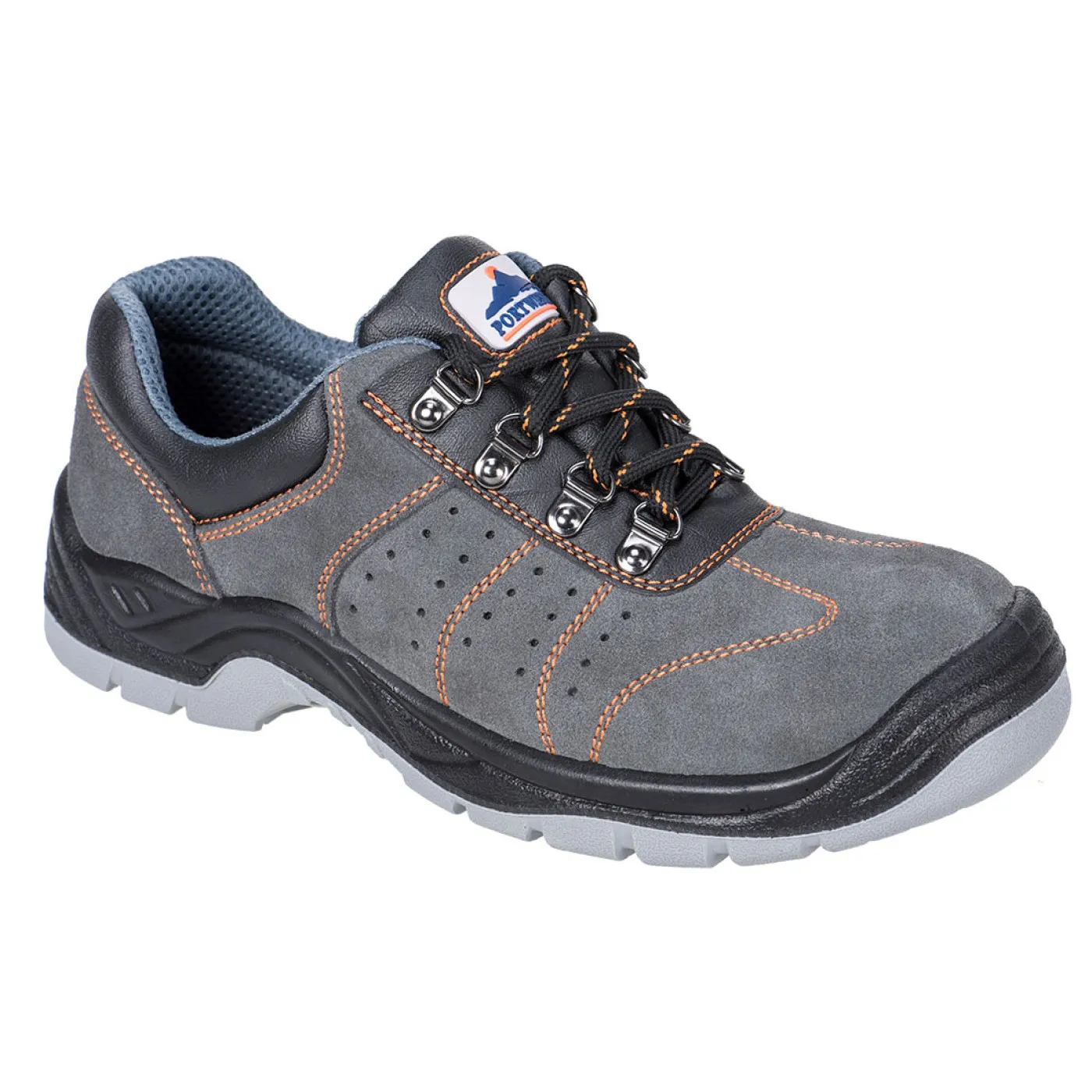 FW02 - Pantofi perforați Steelite S1P SRC / Portwest / Pantofi de protecție, outdoor și de lucru