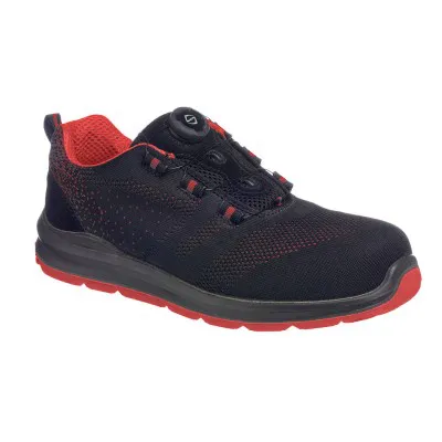 FT08 - Pantofi Compositelite Wire Lace Safety Trainer Knit S1P SRC / Portwest / Pantofi de protecție, outdoor și de lucru
