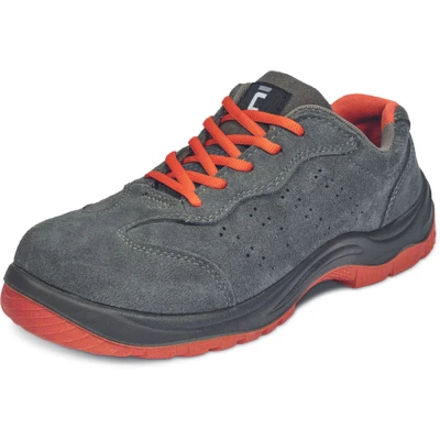 Pantofi de protecție MONTROSE GREY ORANGE ESD S1P SRC / Cerva / Încălțăminte de protecție S1P