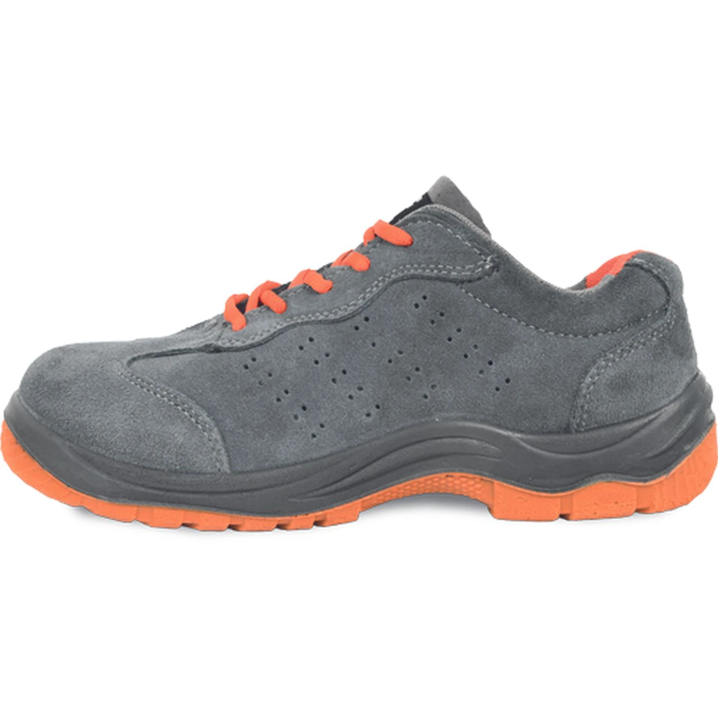 Pantofi de protecție MONTROSE GREY ORANGE ESD S1P SRC / Cerva / Încălțăminte de protecție S1P