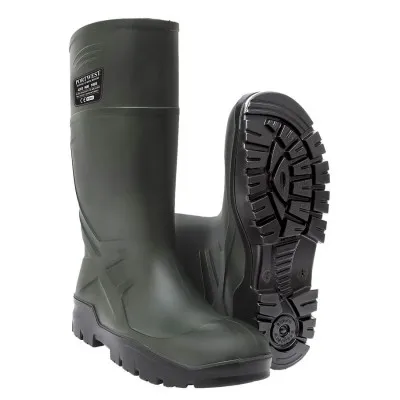FD95 - Cizme din PVC Safety Wellington S5 CI FO SRC / Portwest / Cizme de protecție și de lucru