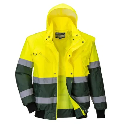 C565 - Jachetă X HiVis Bomber / Portwest / Jachete și geci