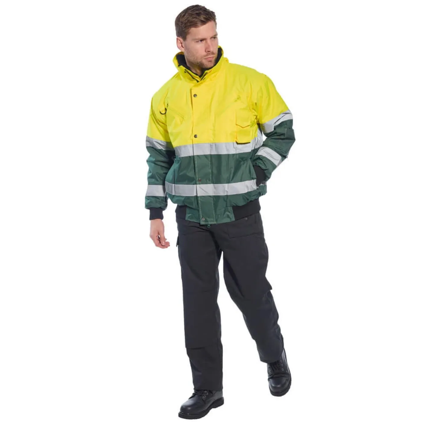 C565 - Jachetă X HiVis Bomber / Portwest / Jachete și geci