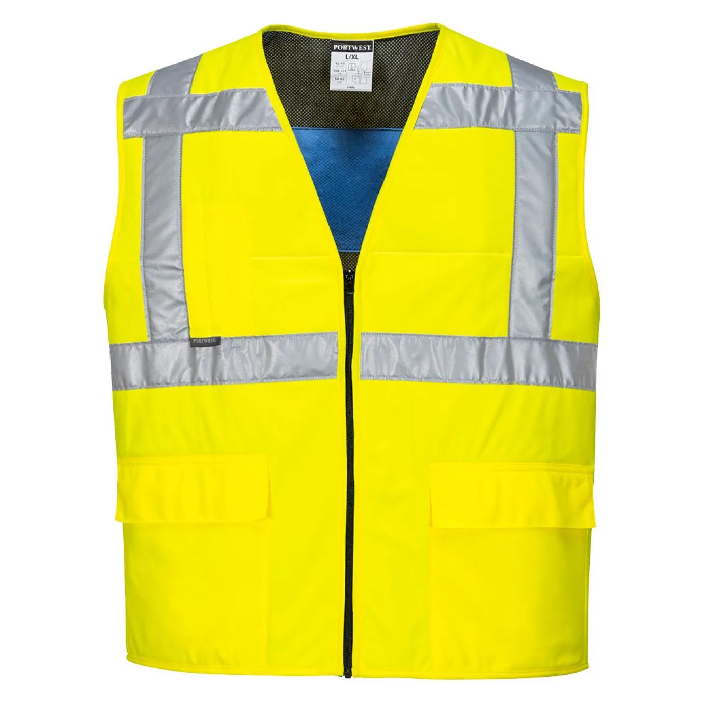CV02 - Vestă Cooling HiVis / Portwest / Veste de lucru și de semnalizare