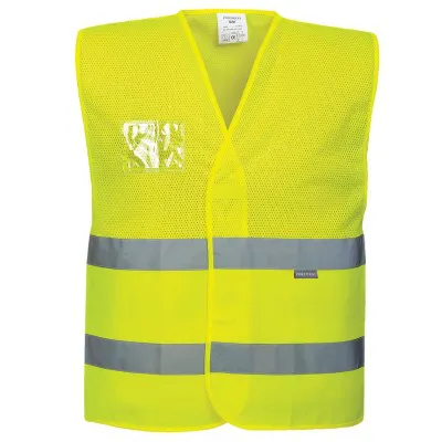 C494 - Vestă Half Mesh HiVis / Portwest / Veste de lucru și de semnalizare