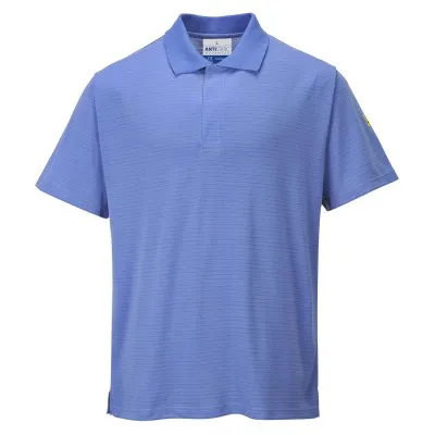 AS21 - Tricou Polo antistatic ESD / Portwest / Îmbrăcăminte ESD și antistatică