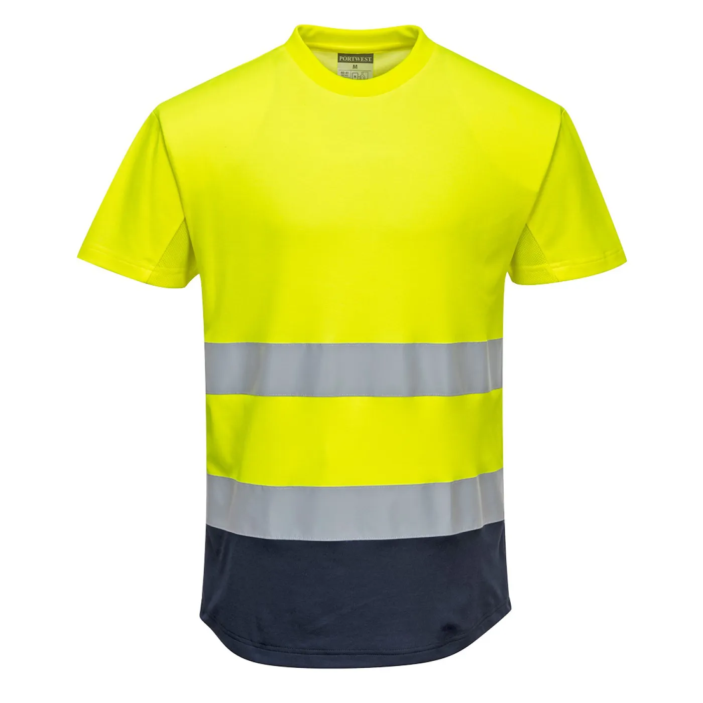 C395 - Tricou bicolor reflectorizant / Portwest / Tricouri, bluze, cămăși