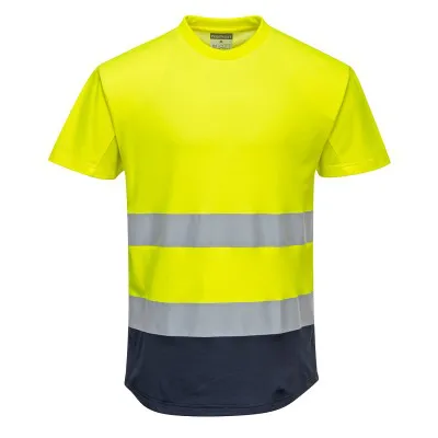 C395 - Tricou bicolor reflectorizant / Portwest / Tricouri, bluze, cămăși