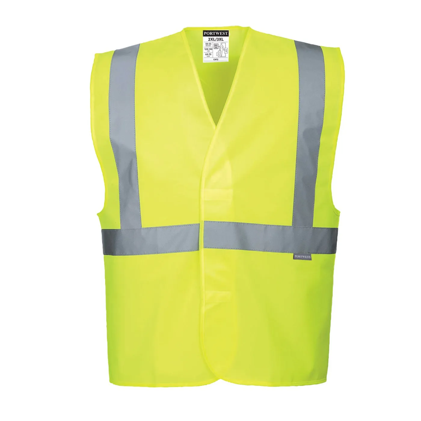 C472 - Vestă HiVis One Band & Brace / Portwest / Veste de lucru și de semnalizare