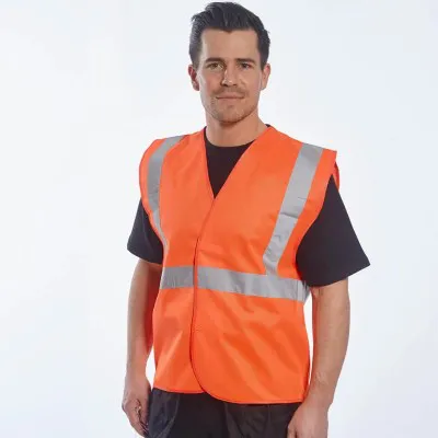 C472 - Vestă HiVis One Band & Brace / Portwest / Veste de lucru și de semnalizare