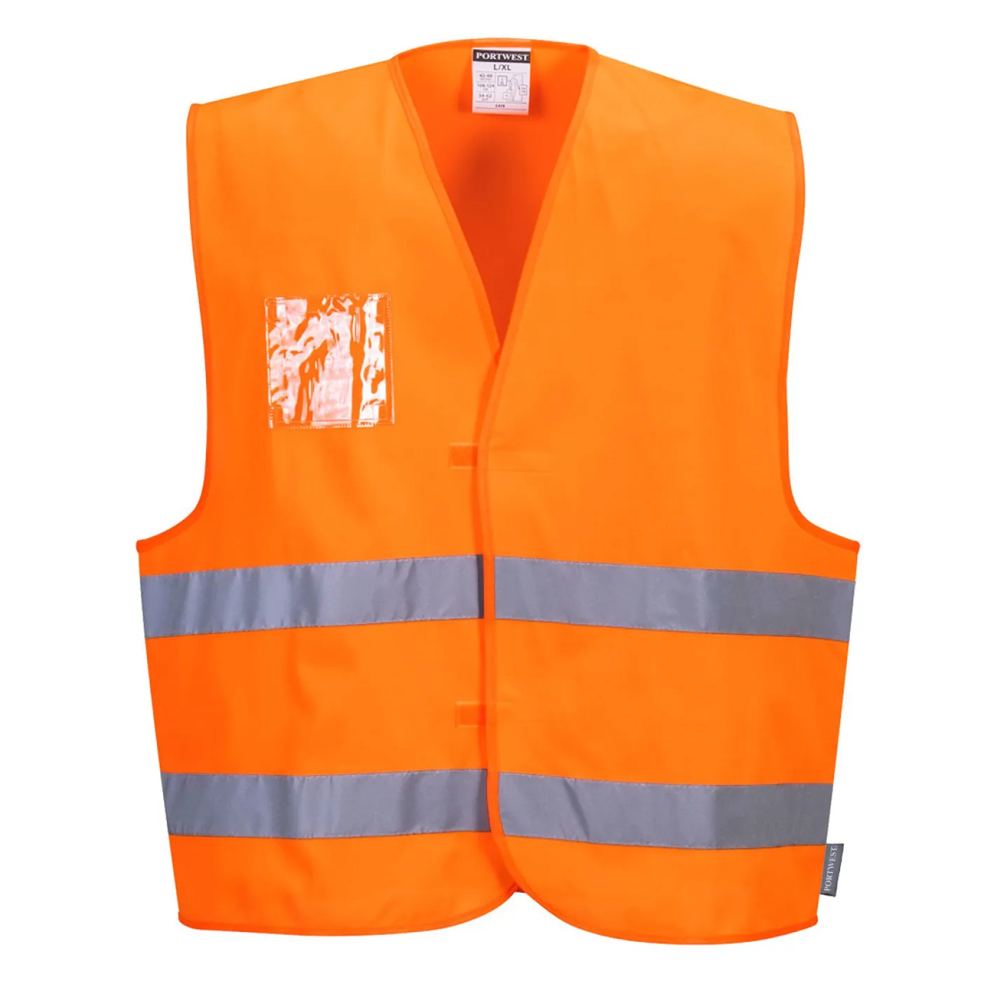 C475 - Vestă HiVis port acte dual / Portwest / Veste de lucru și de semnalizare