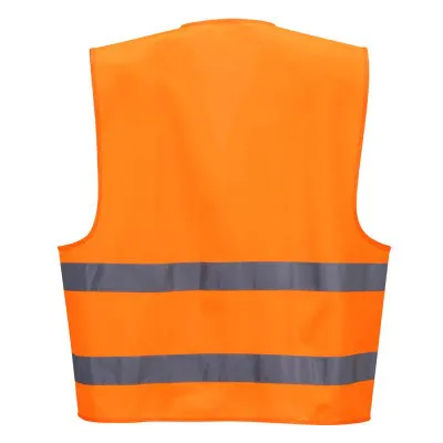 C475 - Vestă HiVis port acte dual / Portwest / Veste de lucru și de semnalizare