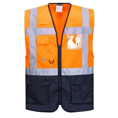 C476 - Vestă Warsaw Executive / Portwest / Veste de lucru și de semnalizare