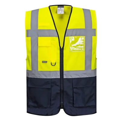 C476 - Vestă Warsaw Executive / Portwest / Veste de lucru și de semnalizare