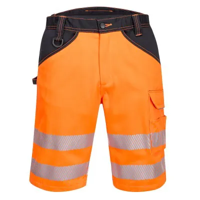 PW348 - Pantaloni scurți PW3 HiVis / Portwest / Pantaloni, salopete, colanți