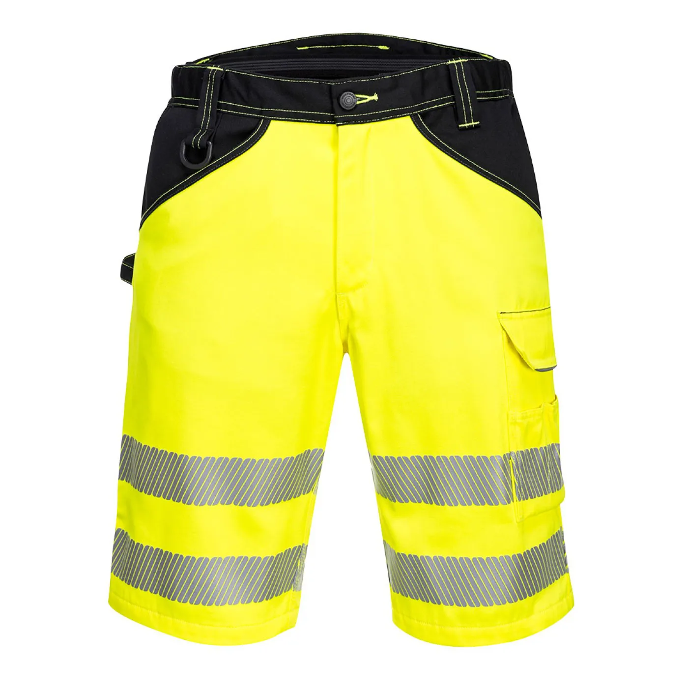 PW348 - Pantaloni scurți PW3 HiVis / Portwest / Pantaloni, salopete, colanți