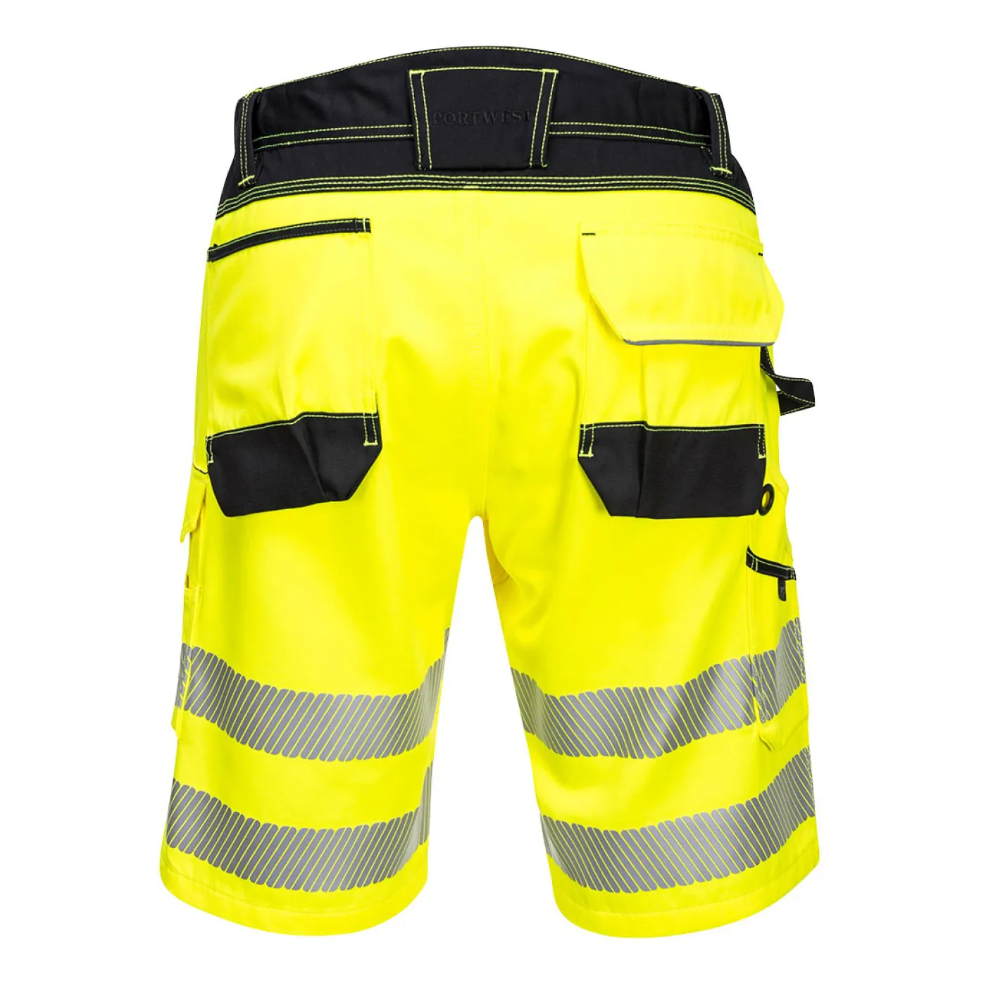 PW348 - Pantaloni scurți PW3 HiVis / Portwest / Pantaloni, salopete, colanți