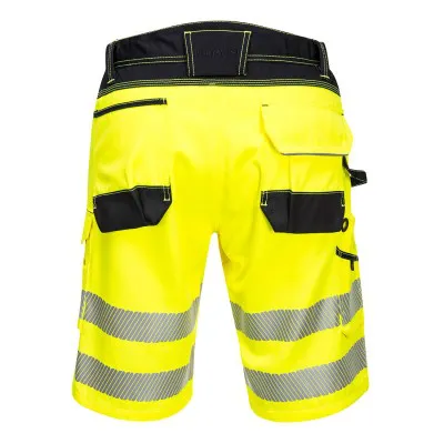 PW348 - Pantaloni scurți PW3 HiVis / Portwest / Pantaloni, salopete, colanți