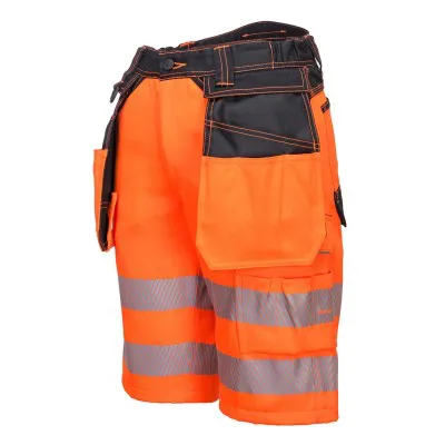 PW343 - Pantaloni scurți PW3 HiVis Holster / Portwest / Pantaloni, salopete, colanți