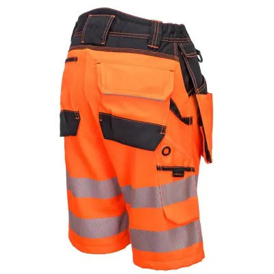 PW343 - Pantaloni scurți PW3 HiVis Holster / Portwest / Pantaloni, salopete, colanți