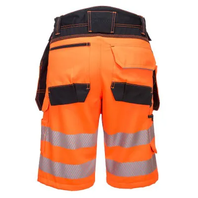 PW343 - Pantaloni scurți PW3 HiVis Holster / Portwest / Pantaloni, salopete, colanți