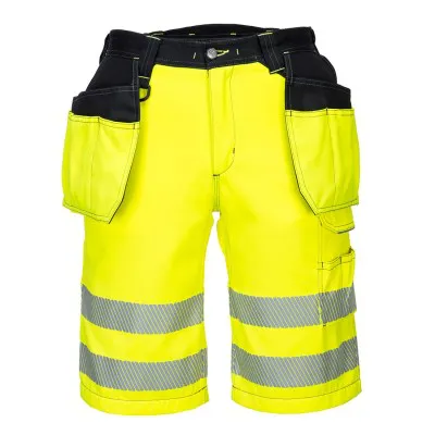 PW343 - Pantaloni scurți PW3 HiVis Holster / Portwest / Pantaloni, salopete, colanți