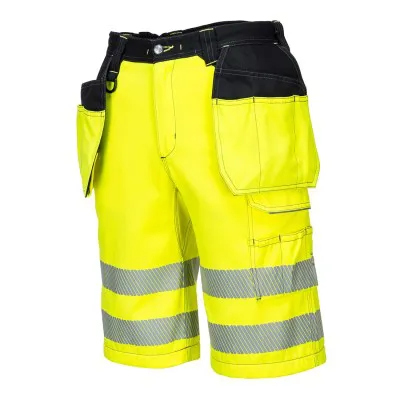 PW343 - Pantaloni scurți PW3 HiVis Holster / Portwest / Pantaloni, salopete, colanți
