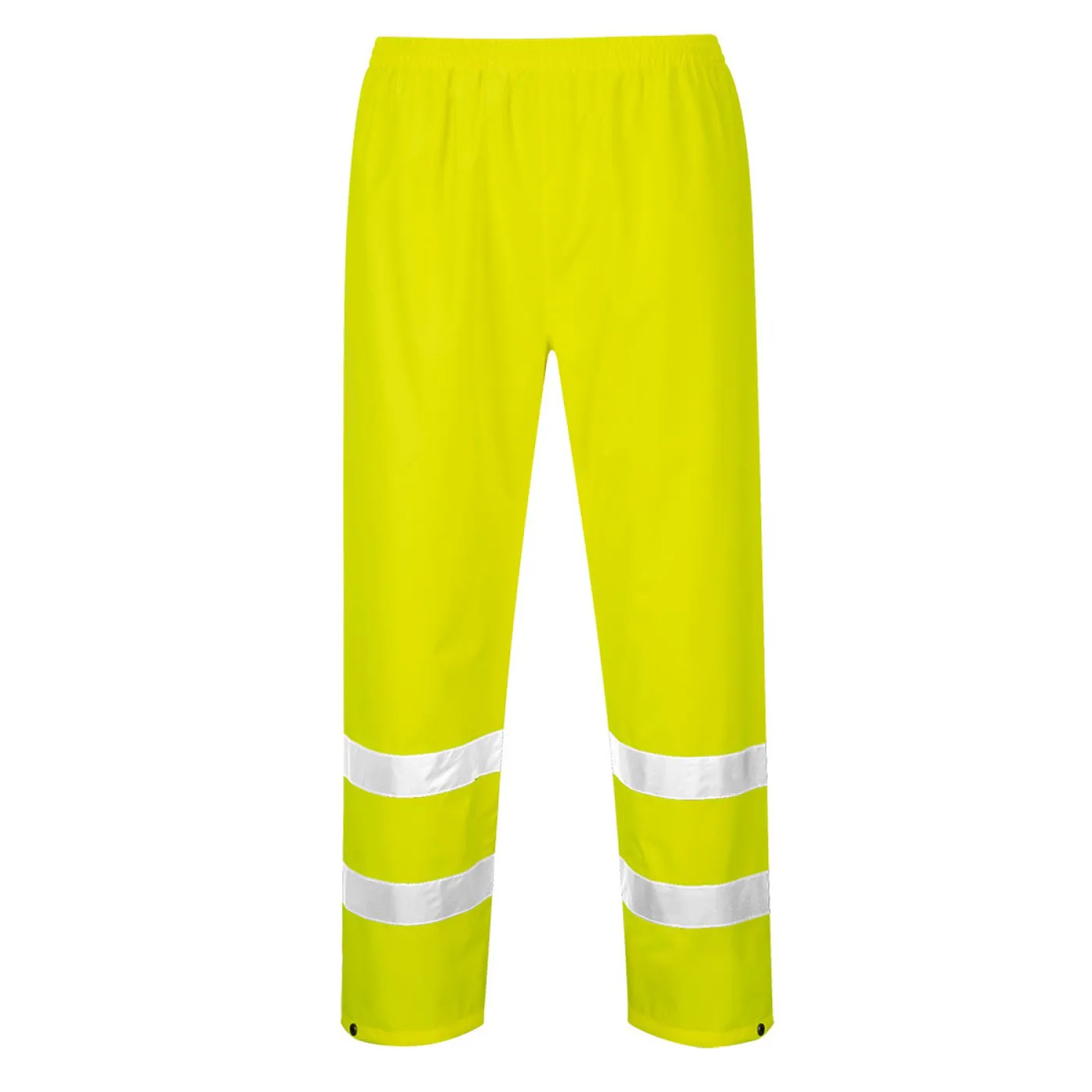 H441 - Pantaloni de ploaie HiVis / Portwest / Pantaloni, salopete, colanți