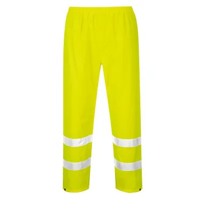 H441 - Pantaloni de ploaie HiVis / Portwest / Pantaloni, salopete, colanți