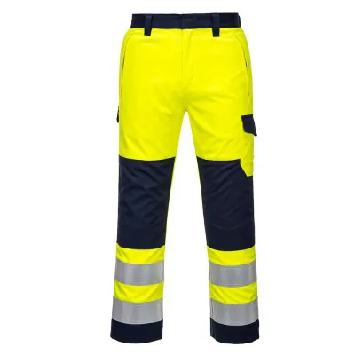 MV46 - Pantaloni Modaflame HiVis / Portwest / Pantaloni, salopete, colanți
