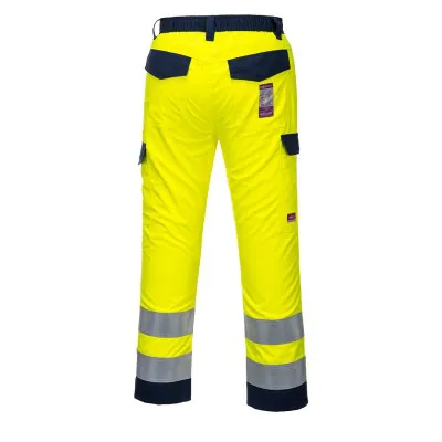 MV46 - Pantaloni Modaflame HiVis / Portwest / Pantaloni, salopete, colanți