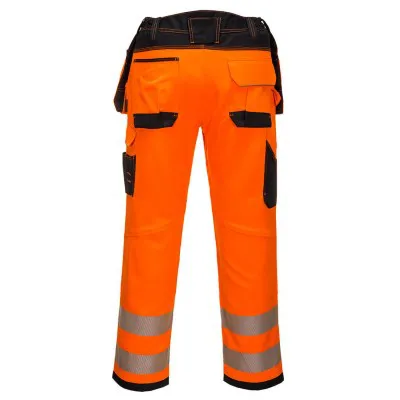 PW306 - Pantaloni Stretch Holster PW3 HiVis / Portwest / Pantaloni, salopete, colanți